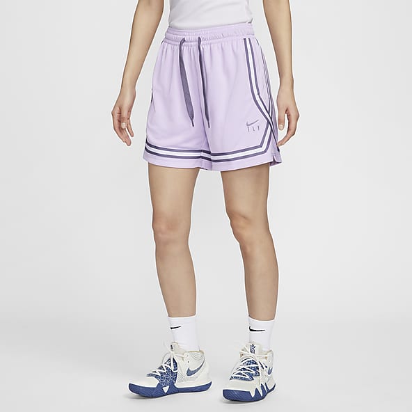 Nike purple shorts womens sales